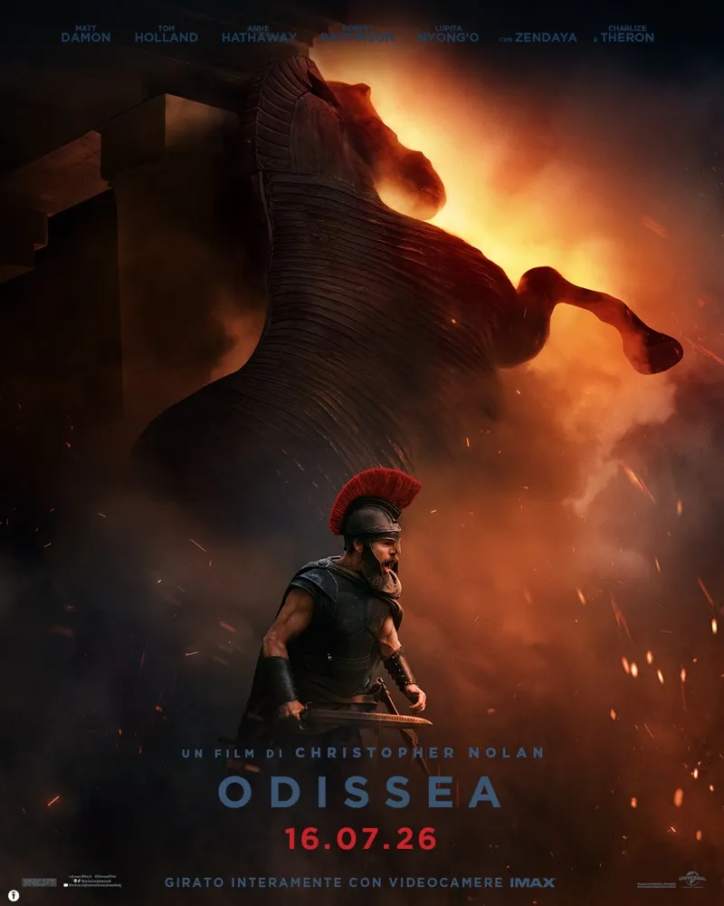 Locandina del film Odissea di Christopher Nolan